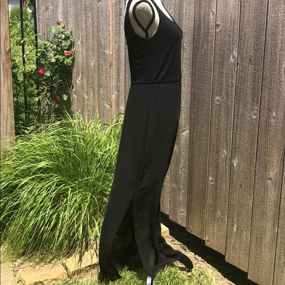 Vince Camuto Lined Sheer Bottom Maxi - Picture 2 of 6